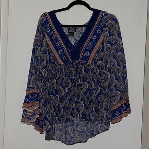 NWT Angie Boho Blouse
